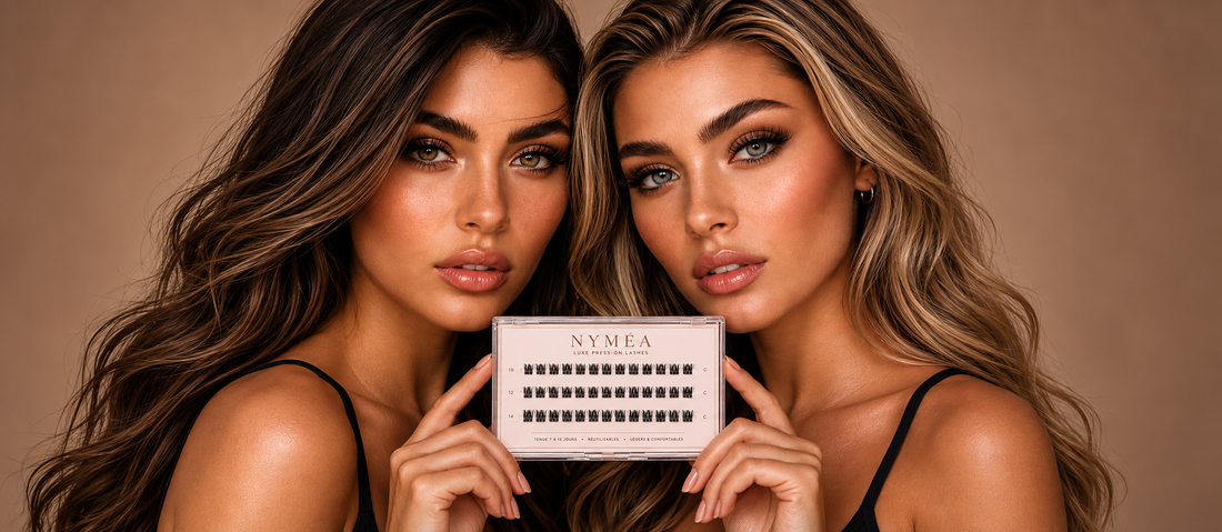 Comparatif de styles de faux cils pré-collés Nyméa