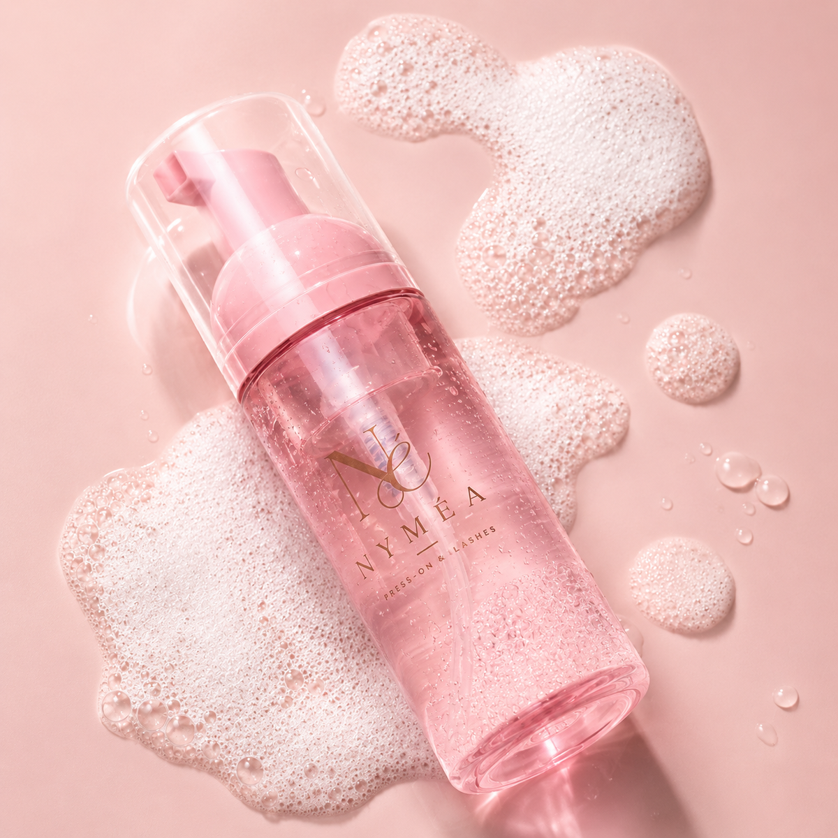 Mousse Nettoyante Nyméa pour Press-On Lashes