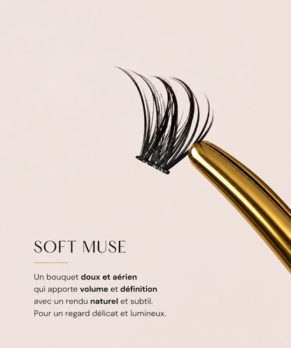 Soft Muse – faux cils pré-collés effet naturel Nyméa