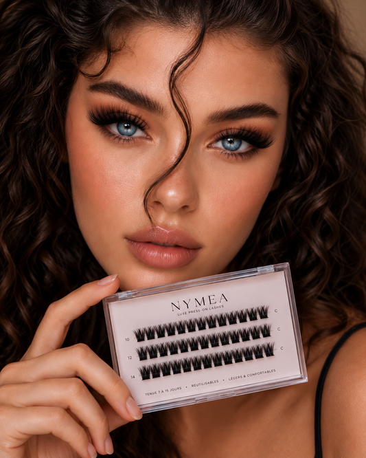 Velvet Noir Nyméa – faux cils pré-collés volume russe